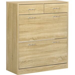 Homcom Mueble zapatero color madera 80 x 30 x 91.5 cm