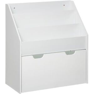 MueMue Biblioteca mdf blanco 62,5x70x30cm