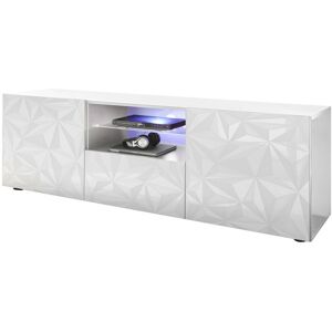 AQA DESIGN Mueble tv de melamina blanca