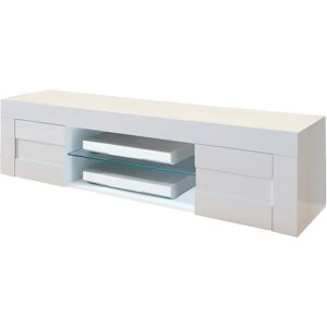 AQA DESIGN Mueble tv de melamina blanca