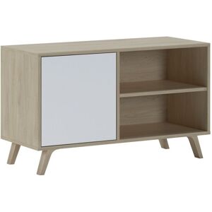 duehome Mueble tv wind 100 melamina, puccini, 95 x 56,9 x 39,6