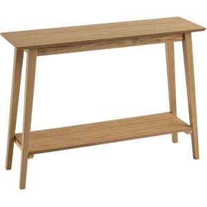 LOLAhome Consola mesa natural de 72x30x100 cm