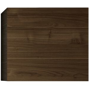 Miliboo Elemento de pared cuadrado acabado madera oscura ETERNEL