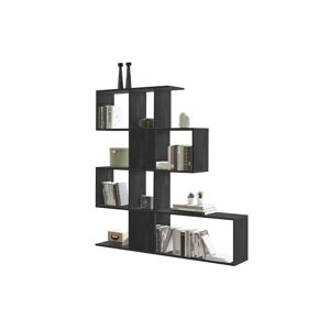 Miliboo Librería nórdica acabado negro 147 cm COMO