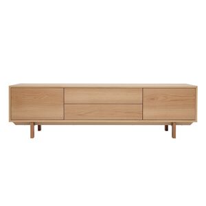 Miliboo Mueble TV nórdico de madera clara 180 cm SID