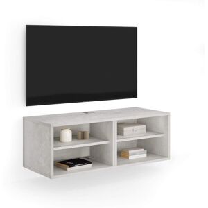 Mobili Fiver Mueble TV suspendido X, color cemento gris