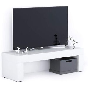 Mobili Fiver Mueble de TV Evolution 120x40, Fresno Blanco