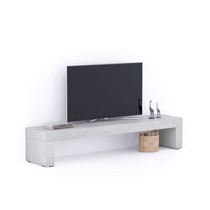 Mobili Fiver Mueble de TV Evolution 180x40, Cemento Gris