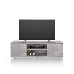 Mobili Fiver Mueble de TV Rachele, color Cemento gris
