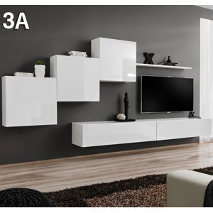 Conjunto de muebles Berit 3A blanco (3,3m)