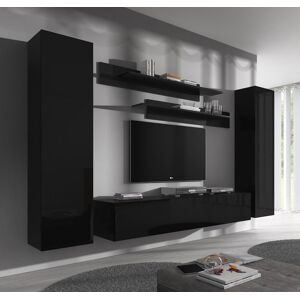 Conjunto muebles Nora negro modelo 7