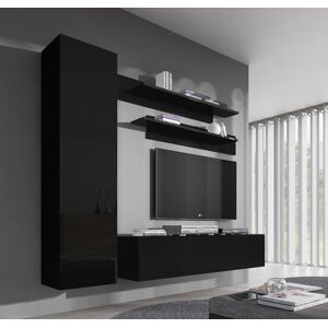 Conjunto muebles Nora negro modelo 1