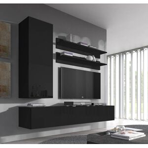 Conjunto muebles Nora negro modelo 4