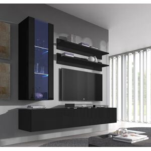 Conjunto muebles Nora negro modelo 5