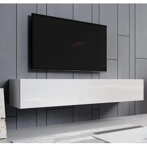 Mueble TV modelo modelo Aitana M2 (180x30cm) en color blanco