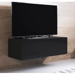 Mueble TV modelo Luke H1 (100x30cm) color negro