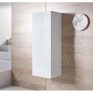 Armario colgante modelo Luke V1 (40x126cm) color blanco