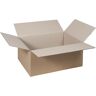 kaiserkraft Caja plegable, FEFCO 0201, de papel ondulado doble, dimensiones interiores 700 x 500 x 300 mm, UE 100 unid.