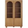 Maisons du Monde Vitrina con 2 puertas de vidrio templado