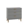 Kocot Kids Commode 3 tiroirs gris