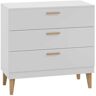 Kocot Kids Commode 3 tiroirs blanc