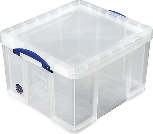 kaiserkraft Caja apilable REALLY USEFUL, con tapa, capacidad 42 l, L x A x H 520 x 440 x 310 mm