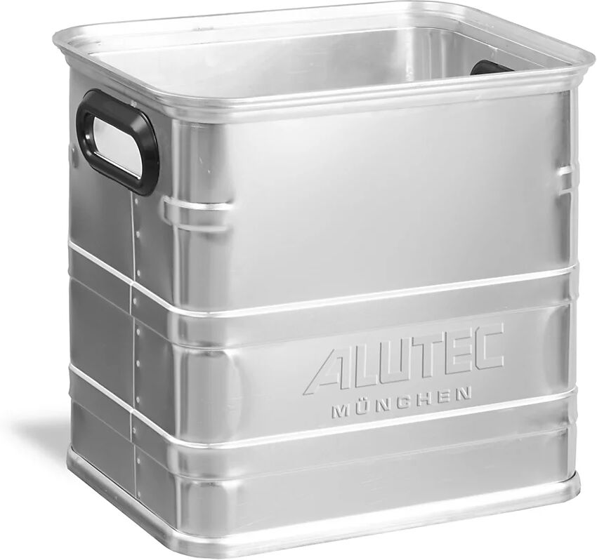 kaiserkraft Caja de transporte de aluminio, apta para europalets, capacidad 40 l