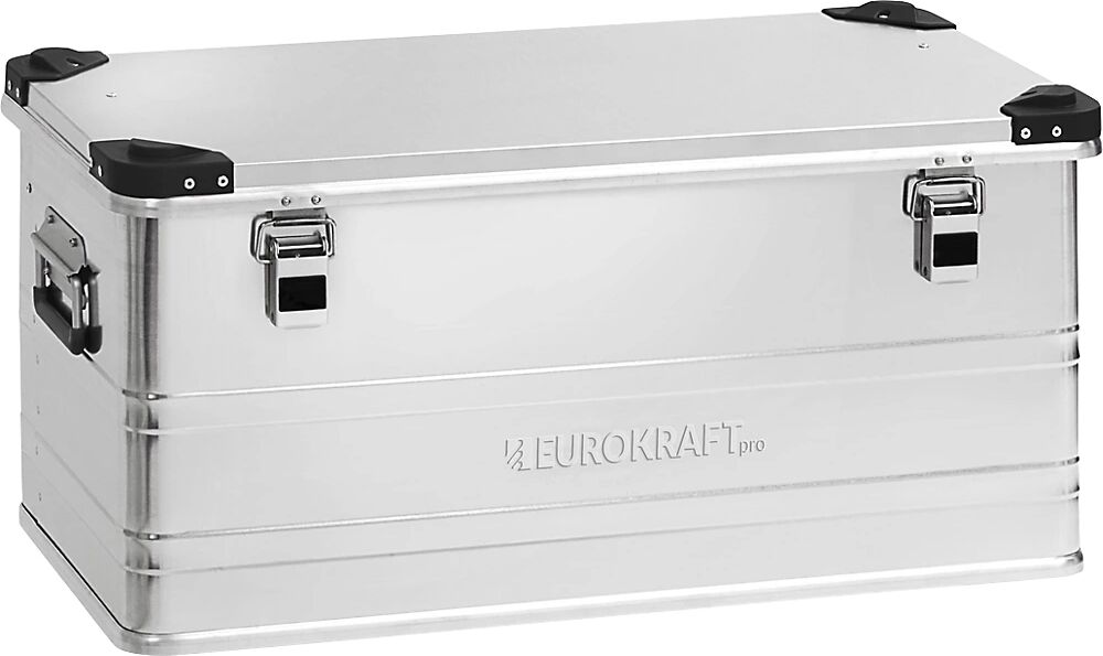 eurokraft pro Contenedor de aluminio Industry, capacidad 92 l, L x A x H exteriores 780 x 385 x 379 mm