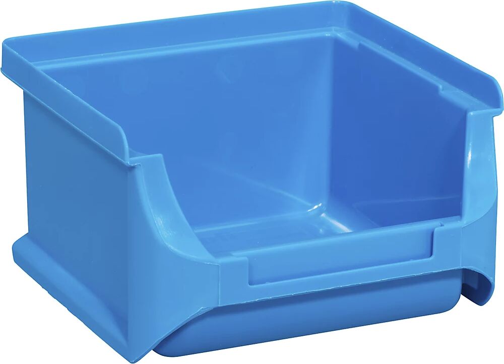 kaiserkraft Caja visualizable, L x A x H 100 x 100 x 60 mm, UE 30 unid., azul