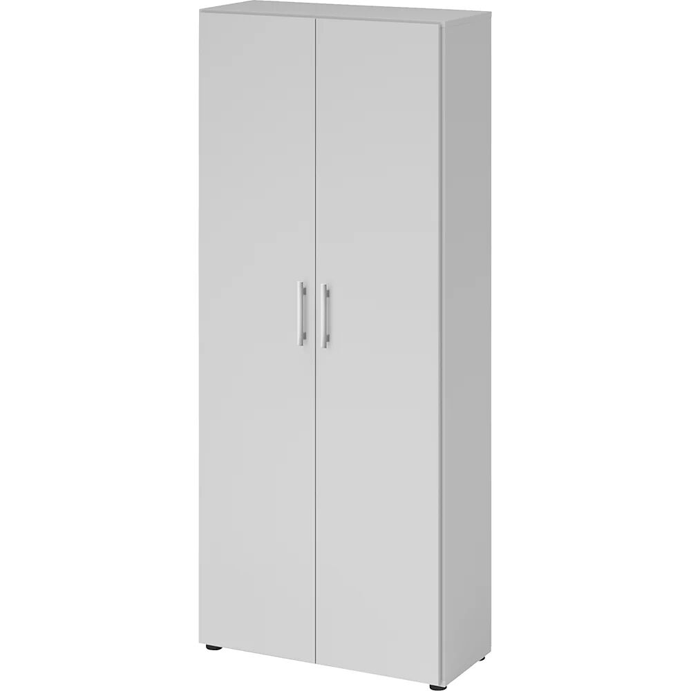 kaiserkraft MULTI - Armario para archivadores, H x A x P 1880 x 800 x 330 mm, gris luminoso