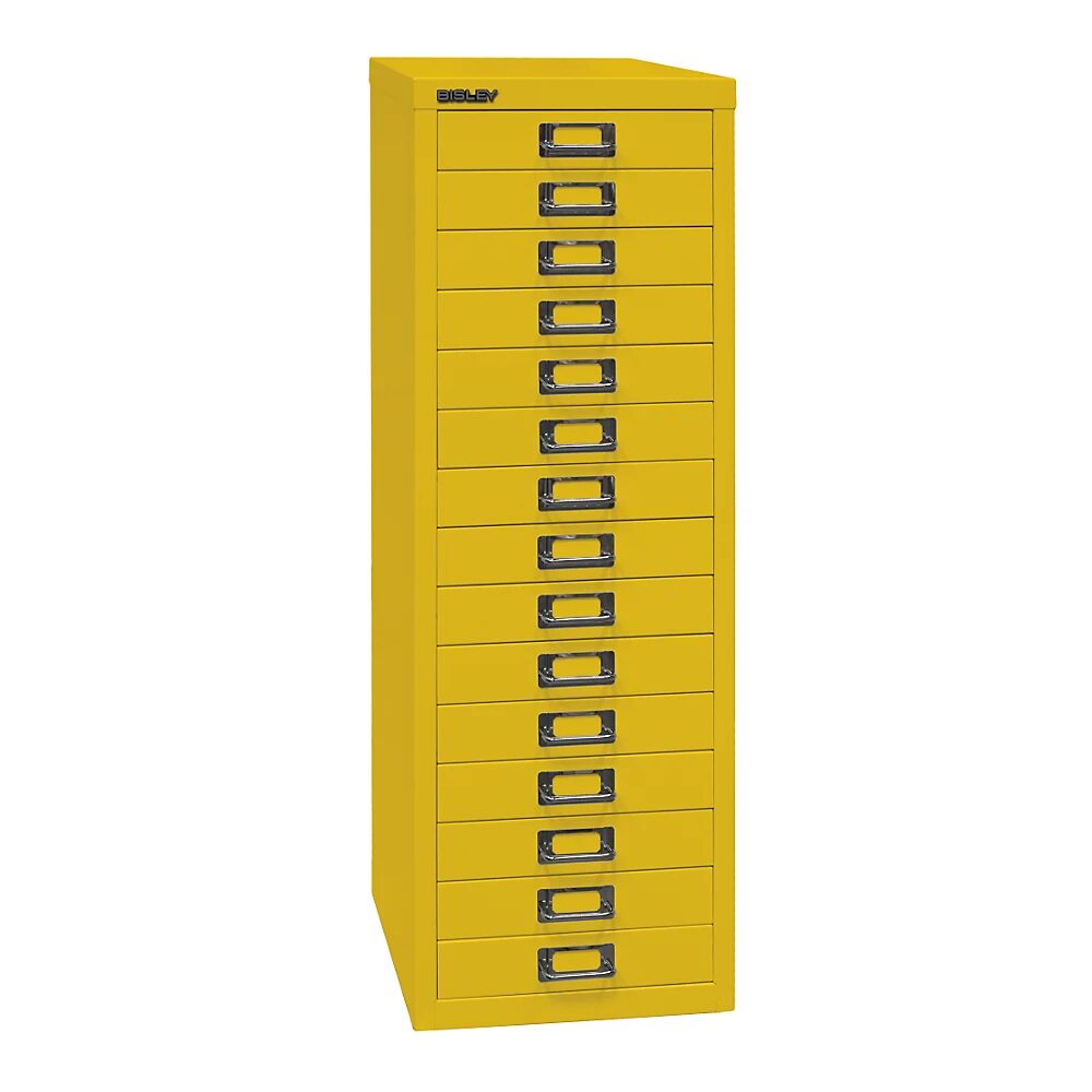 BISLEY Serie 39 MultiDrawer™, DIN A4, 15 cajones, amarillo