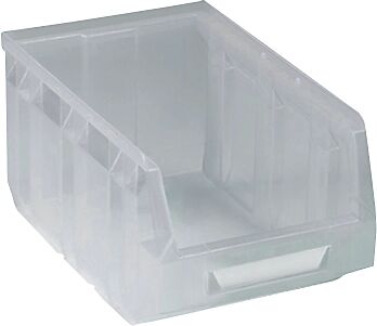 kaiserkraft Caja visualizable de polietileno, L x A x H 167 x 105 x 82 mm, transparente, UE 48 unid.