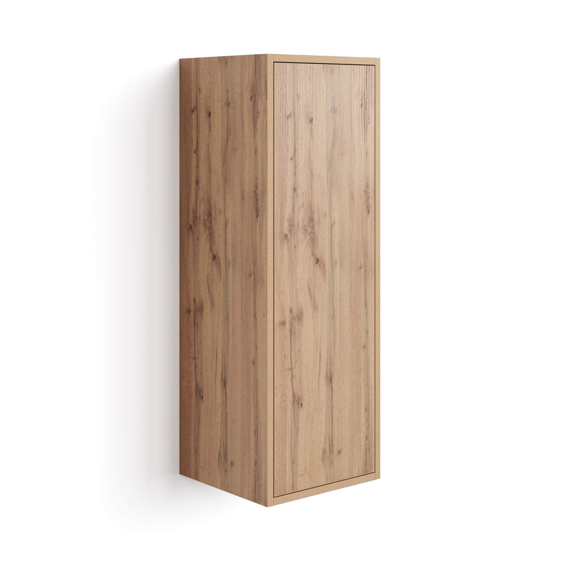 Mobili Fiver Unidad de pared Iacopo 104 con puerta abatible, color madera rústica