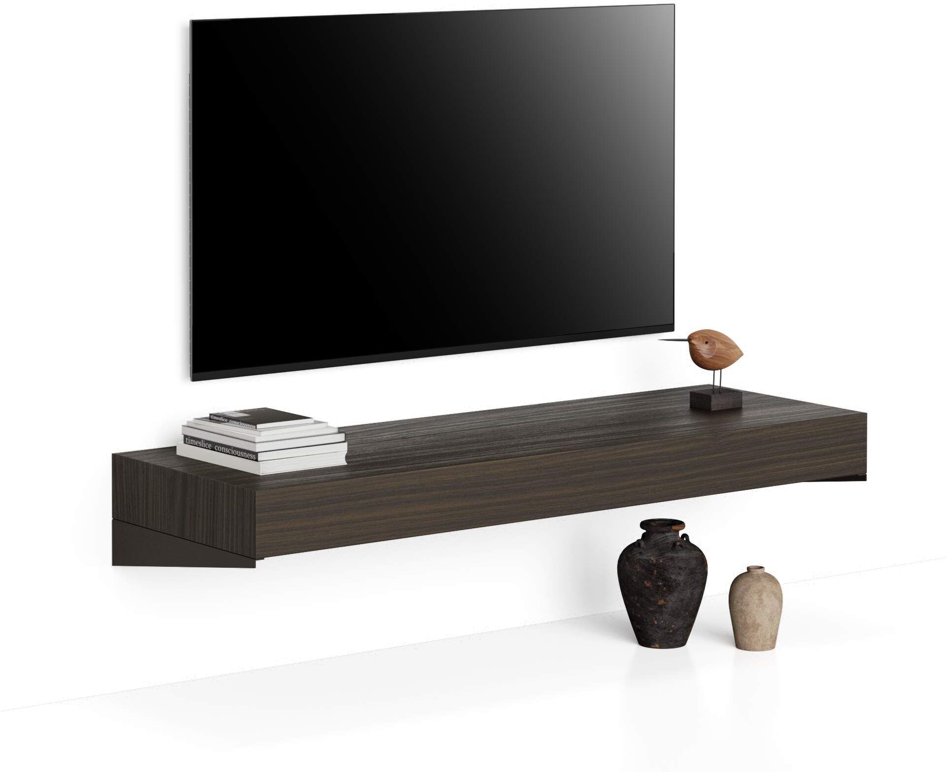 Mobili Fiver Mueble Tv Suspendido Evolution 120x40, nogal americano