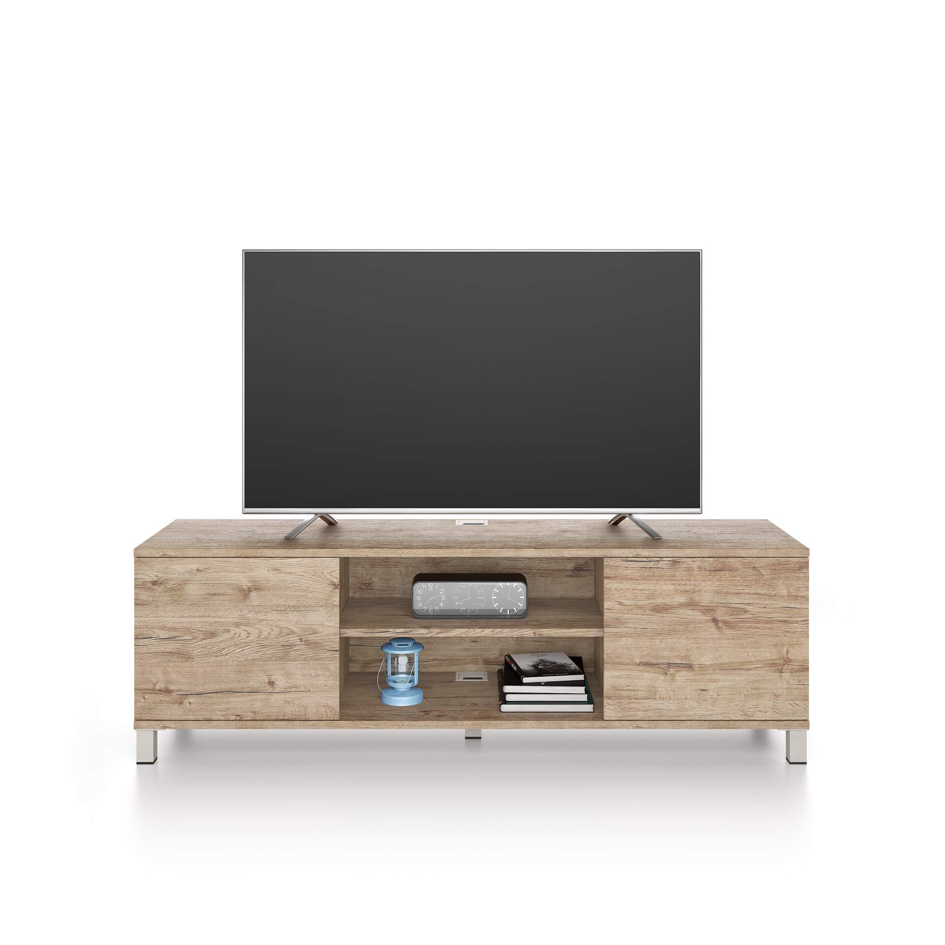 Mobili Fiver Mueble de TV Rachele, color Encina