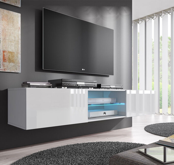 Mueble TV modelo Tibi (160 cm) en color blanco