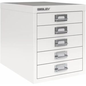 Bisley Multidrawer A4 – laatikosto viidellä laatikolla, Väri Beige