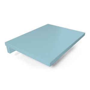 ABC MEUBLES Tablette de chevet suspendue bois - - Bleu Pastel - / - Bleu Pastel