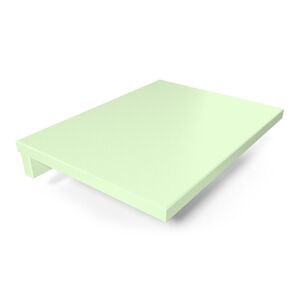 ABC MEUBLES Tablette de chevet suspendue bois - - Vert Pastel - / - Vert Pastel