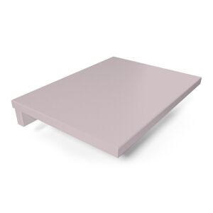 ABC MEUBLES Tablette de chevet suspendue bois - - Violet Pastel - / - Violet Pastel
