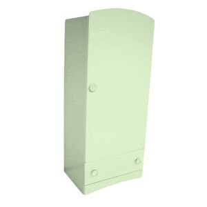 ABC MEUBLES Armoire enfant 1 porte + 1 tiroir Isla - - Vert Pastel - / - Vert Pastel