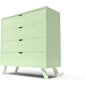 ABC MEUBLES Commode Scandinave en bois massif Viking - - Vert Pastel - / - Vert Pastel - Publicité