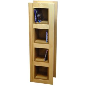 ABC MEUBLES Etagere range CD rangement 48 CDs