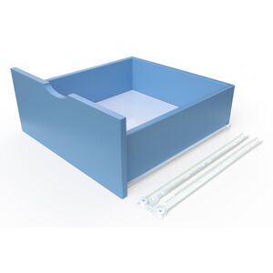 ABC MEUBLES Tiroir pour cube 50 - - Bleu Pastel - / - Bleu Pastel