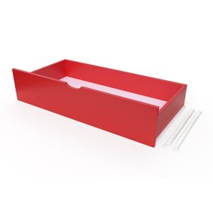 ABC MEUBLES Tiroir pour cube 100 - - Rouge - / - Rouge