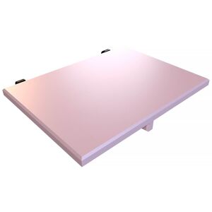 ABC MEUBLES Tablette chevet étagère à suspendre bois - - Violet Pastel - / - Violet Pastel