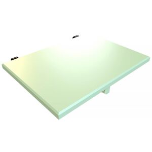 ABC MEUBLES Tablette chevet étagère à suspendre bois - - Vert Pastel