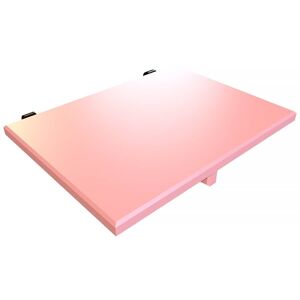 ABC MEUBLES Tablette chevet étagère à suspendre bois - - Rose Pastel - / - Rose Pastel