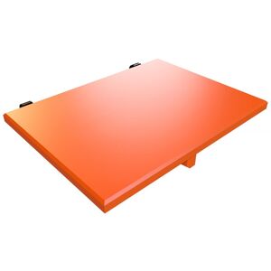ABC MEUBLES Tablette chevet étagère à suspendre bois - - Orange - / - Orange