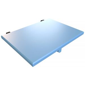 ABC MEUBLES Tablette chevet étagère à suspendre bois - - Bleu Pastel